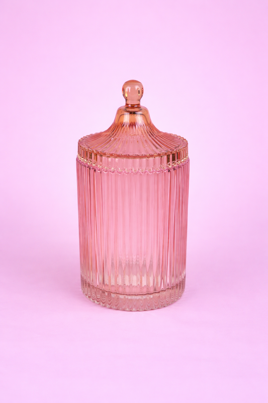 Dreamy pastel Jar Pink