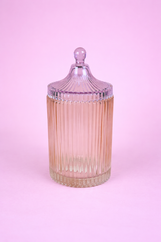 Dreamy pastel Jar Pink